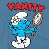 The Smurfs Unisex Adult Vanity Smurf T-Shirt
