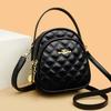 Diamond Embroidered Thread Women's Bag Mother Mobile Phone Bag Niche Double-layer Crossbody Bag Hand-held One-shoulder Crossbody Bag Bag