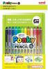 Mitsubishi Pencil Ponky K800PK12CLT Pencil, 12-Color Set,