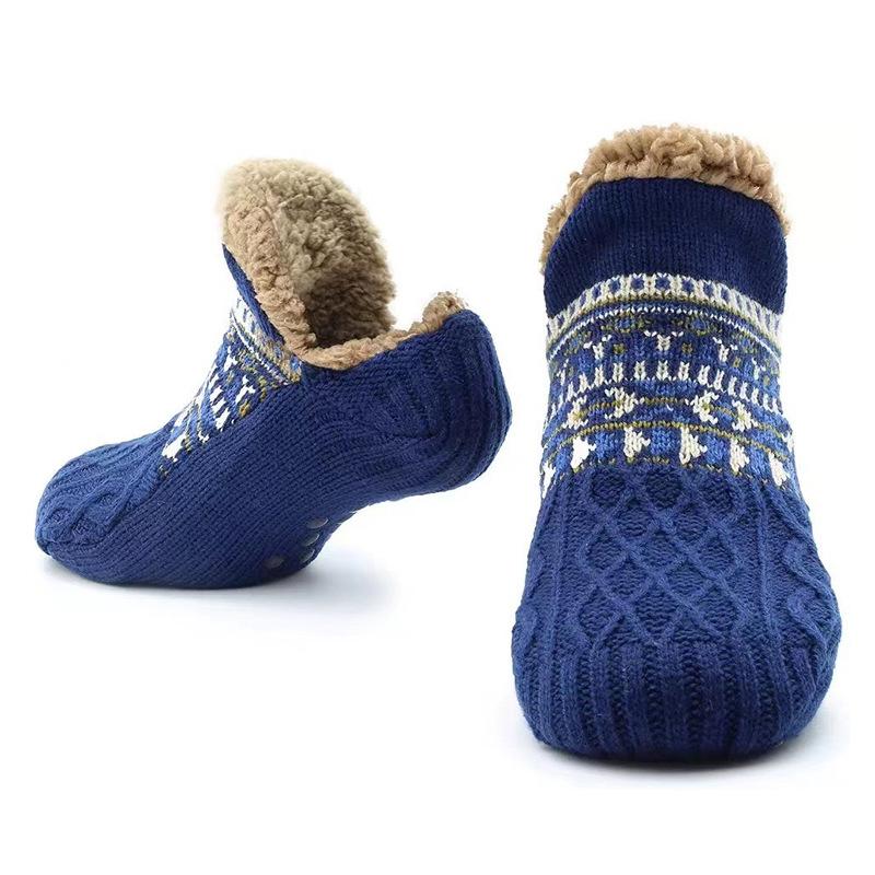 Autumn and Winter Home Warm Women Floor Socks Sleep Carpet Non-slip Snow Socks