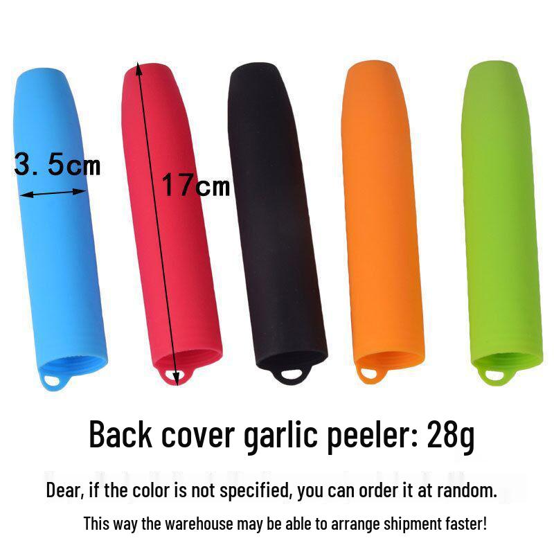 

Newcomer 8-Piece Garlic Peeling Set: 0.01 Silicone Peeler with Sealed Bottom for Effortless Garlic Clove Peeling
