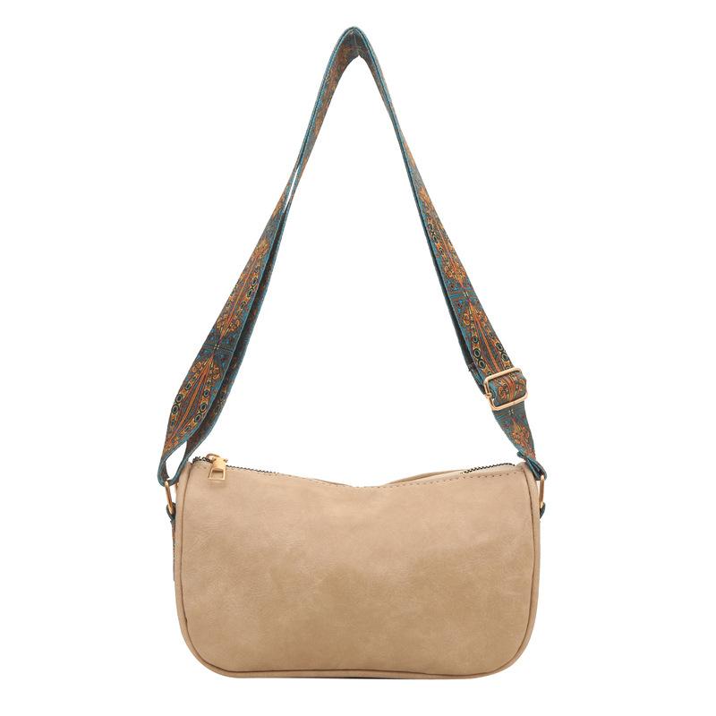 Women'S Bag Fashion Small Square Bag Niche Versatile Shoulder Bag Simple Solid Color Messenger Bag