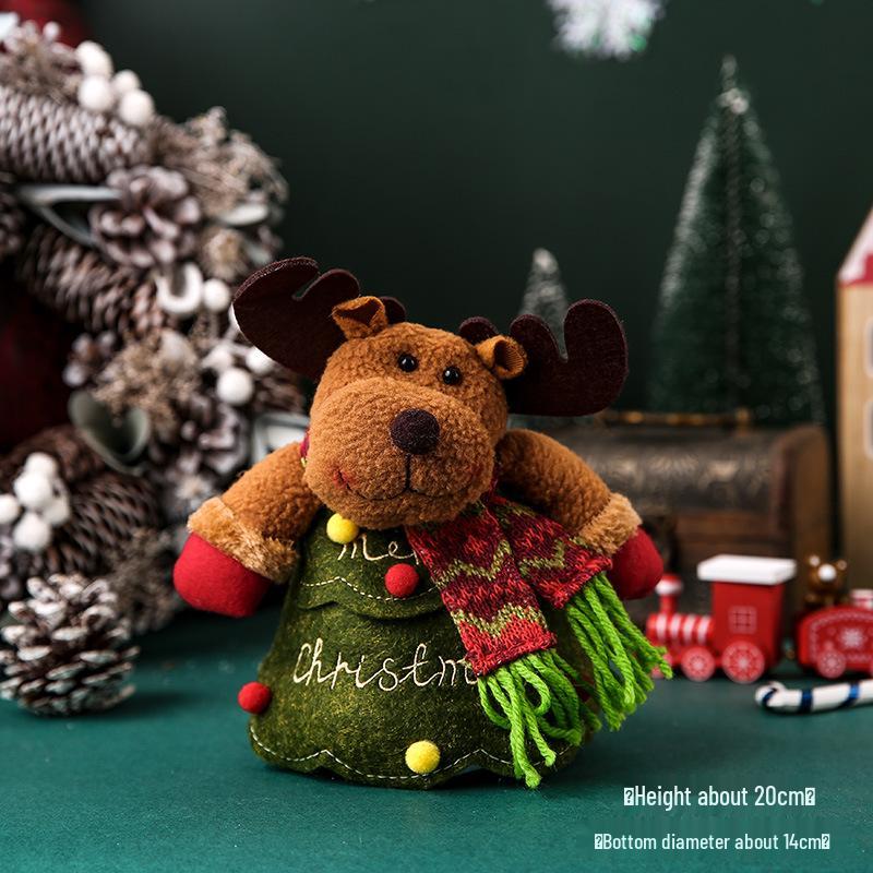 Christmas Eve Gift Bag: Snowman & Santa Candy Packaging for Kids