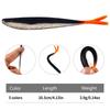 Fork-Tail Soft Silicone Fishing Lure Soft Silicone Bass Tackle Jigs  Walleye Fishing