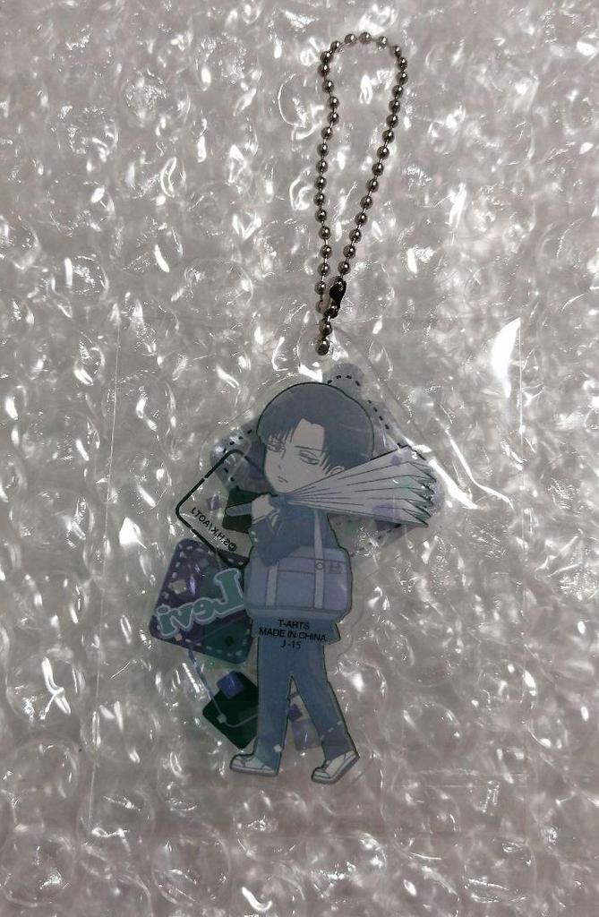 [USED] Attack on Titan Attack on Titan Junior High School Acrylic Keychain Levi
