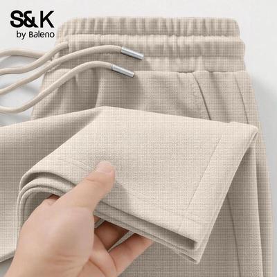 Baleno Men's Waffle Knit Breathable Shorts