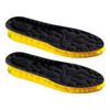 4D Sports Insoles Shoes PU Sole Soft Breathable Shock Absorption Cushion Heavy Duty Support Pain Relief Running Orthopedic Care