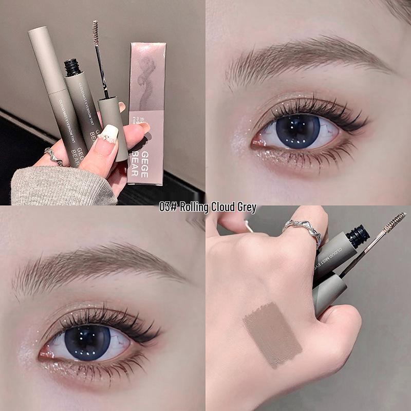 Gege Bear Cloud & Mist Brow Gel: Natural Volume, Long-Lasting, Waterproof, Sweatproof, Smudge-Proof.