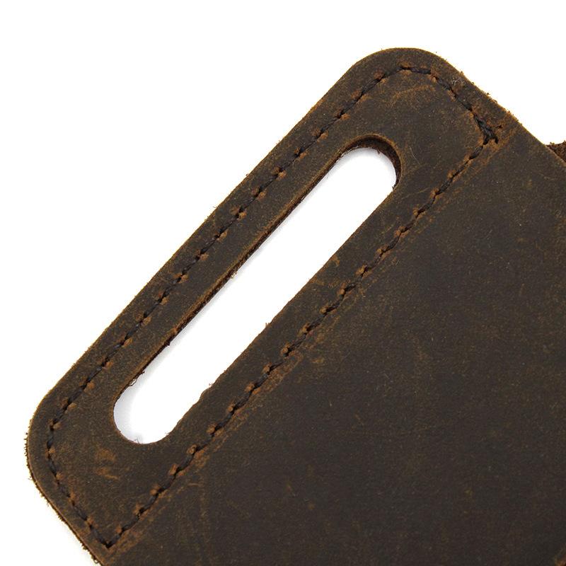 PU-Leder Multitool-Halter Essentieller Organizer Gürteltasche Stifttasche Outdoor-Werkzeugverpackung Werkzeugschrank 13,5x15,2cm