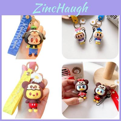 Creative Cartoon Squirrel Stich Keychain Cute Pvc Bag Pendant For Couples