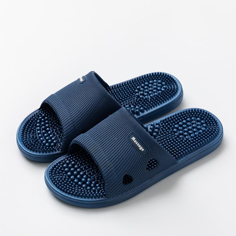 Men's Non-Slip Massage Slippers for Indoor & Outdoor Use - Summer Bathing Sandals