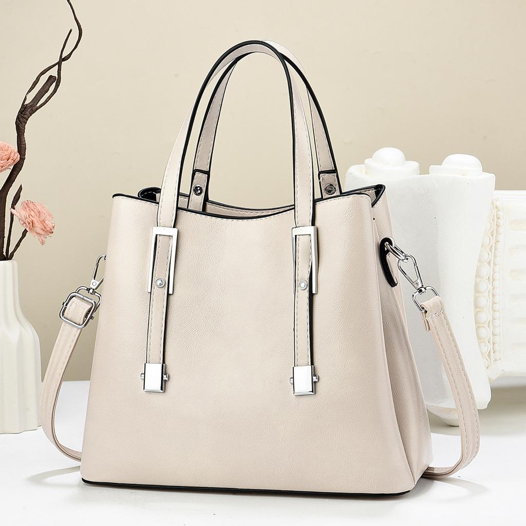 Neue Handtasche Textur Temperament Mutter Damen Tasche Einzelne Schulter Umhängetasche Modetrend Neuer Stil Damentasche