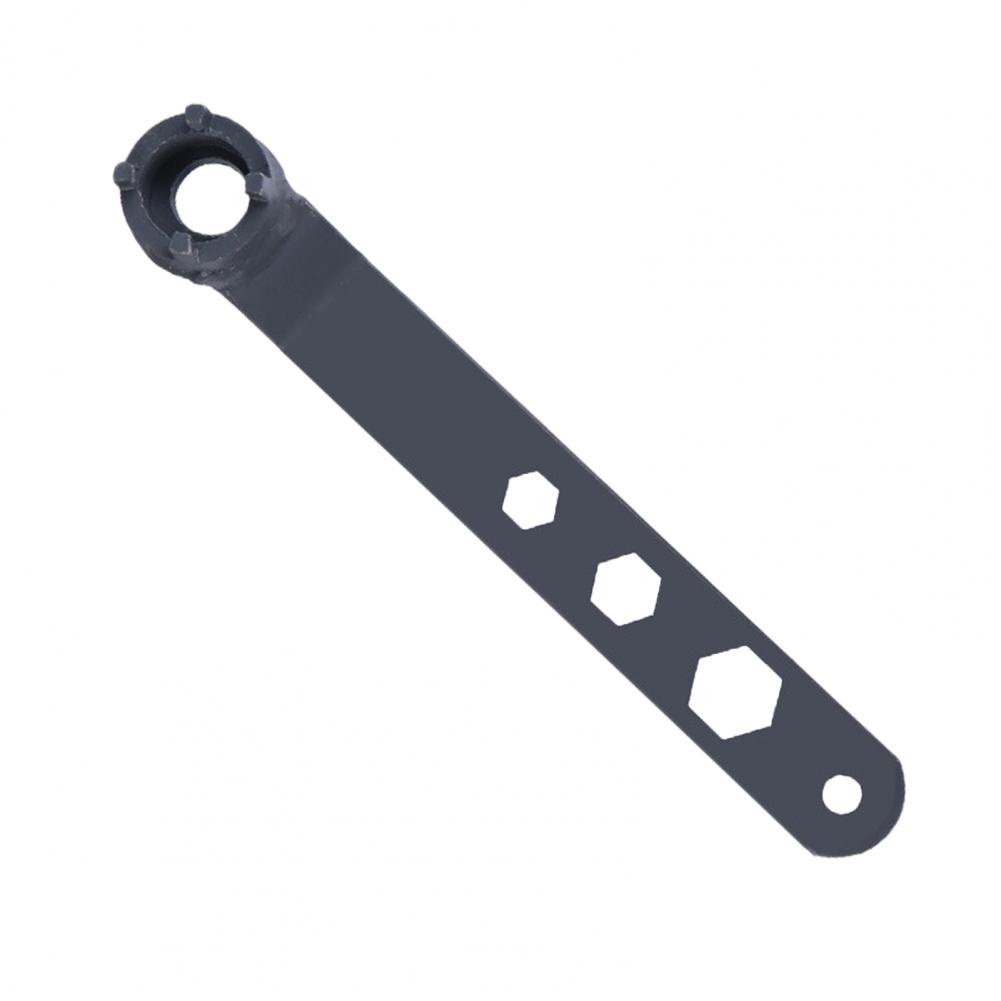 High Carbon Steel Wrench Tool Wrench Adjustable Angle Grinder Wrench High Carbon Steel Pin Spanner Heavy Duty Anti-slip for 4