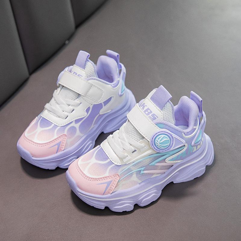 Big children's sports shoes new spring and autumn dad shoes in the trend Korean version 2025 running shoes soft sole boys fashion