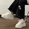 Thick-soled new autumn models increase height and show height student leisure sports board shoes