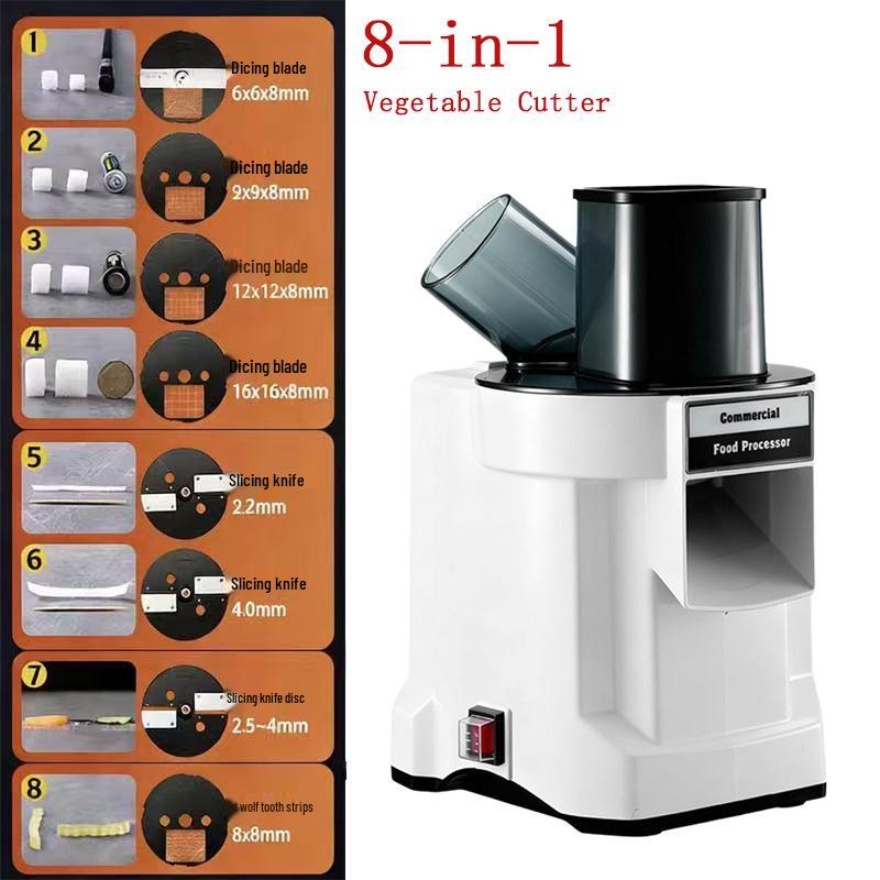 Multi-functional Electric Vegetable & Fruit Dicer and Slicer