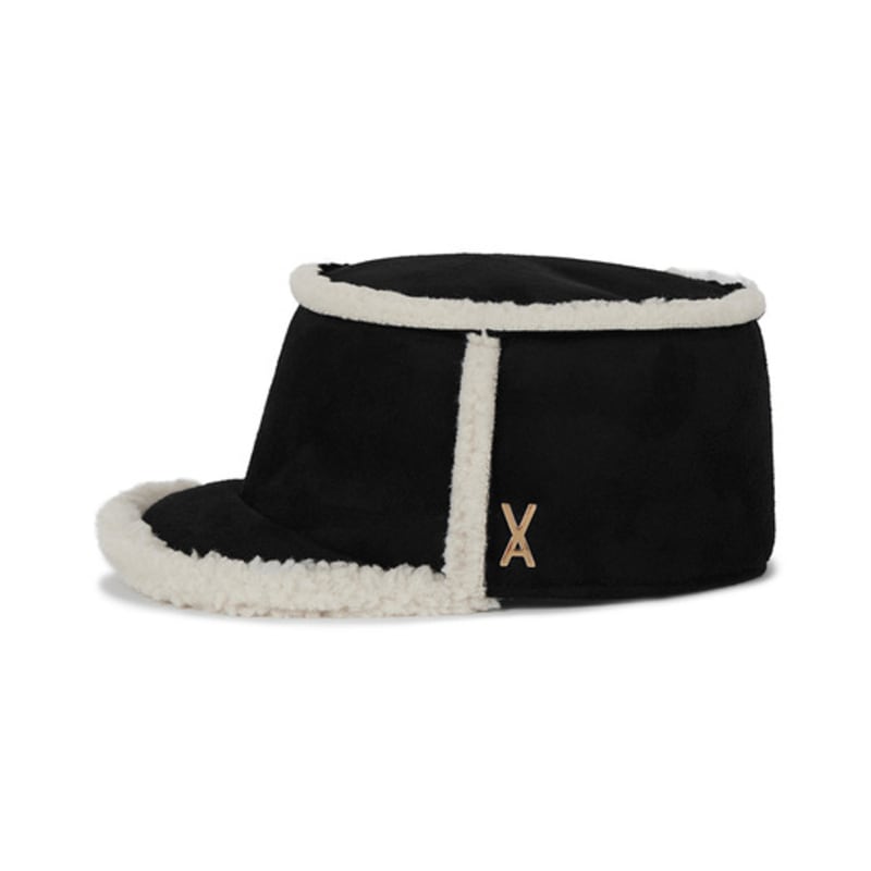 VARZAR VA Stud Mustang Bellboy Cap Black