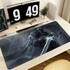 Genshin Impact Il Capitano Pro ESports Gaming-Mauspad Extra Groß Rutschfest Genähte Kante Tastatur Laptop Schreibtischmatte Für PC-Gamer