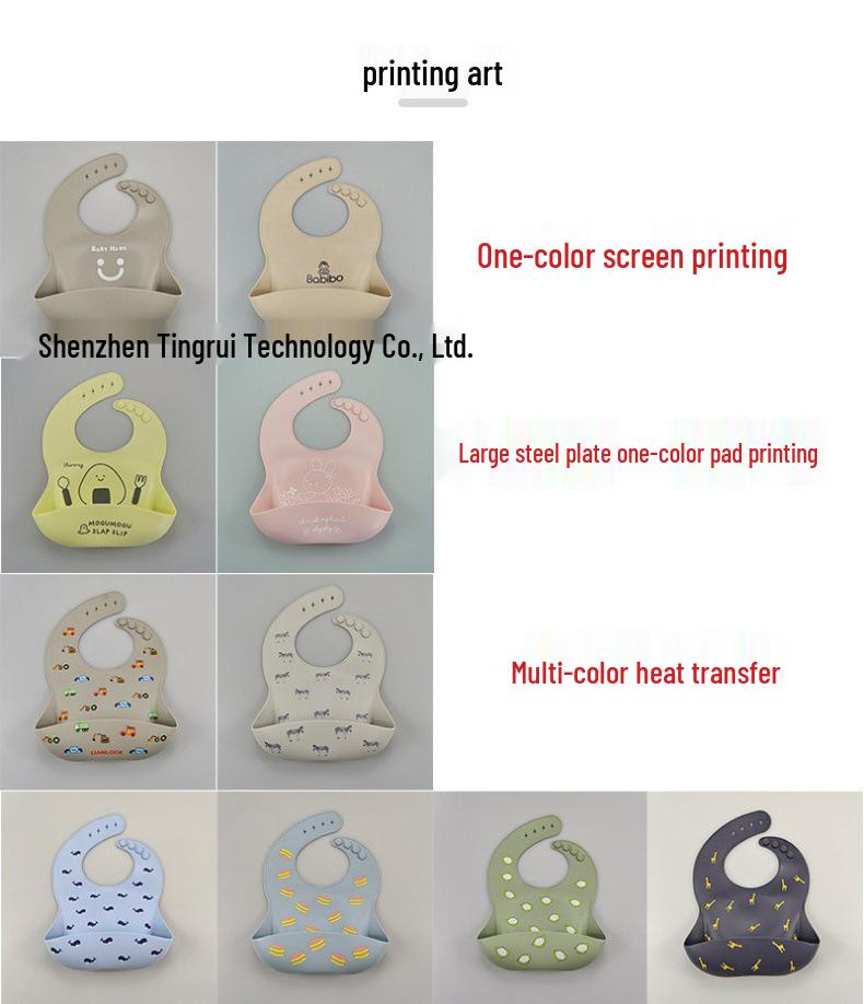 Children's Silicone Divided Plate & Cartoon Bear Spoon Fork Set - Drop-Proof Infant Feeding Tableware