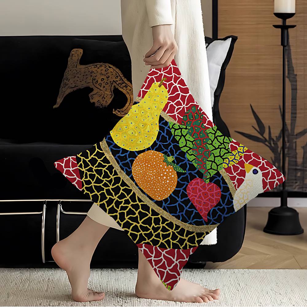 Yayoi Kusama Kunstkissen Anime-Kissen Sofa Bett Kopfkissenbezug Kissenbezug x Cm Mode