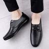 Moda Homens sapatos de amarrar Retro Sapatos de Couro Homens Tênis Casuais moda ao ar livre preto Sapatos Casuais Sapatos Plataforma Masculinos Sapatos Masculinos