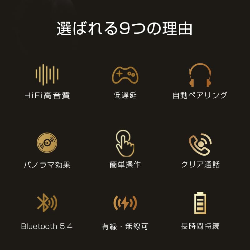 Wireless Headphones [2026 Upgraded Version] Bluetooth 5.4 Over-Ear ANC 30 Hours Playback Wired & Wireless Compatible