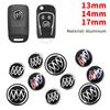13mm/14mm/17mm Aluminium Emblem Symbol Logo Aufkleber Auto Schlüssel Fernbedienung Hülle Für LaCrosse Regal Verano Excelle GT XT Envision