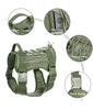 Tactical Dog Harness Military Training  Padded Quick Release Vest Pet Training Dog Harness For Set Small Medium Large Dogs