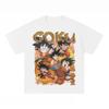 Hot Sale Hot-blooded Anime Dragon Ball Son Goku Manga Graphic Print T-shirt Men Women Streetwear Harajuku Fashion Casual Oversized Top Summer New Tee
