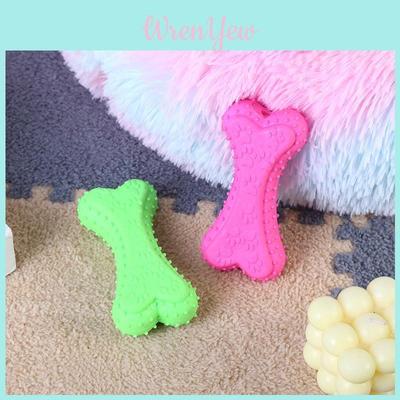 Interactive Dog Training Toy Tpr Teeth Cleaning Bone