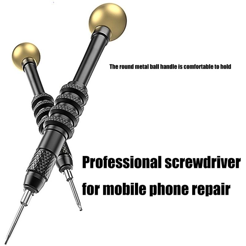 Magnetic Precisions Screwdriver for Phone 17 Alloy Steel Ergonomic Grip Tool For Electronics Disassembly