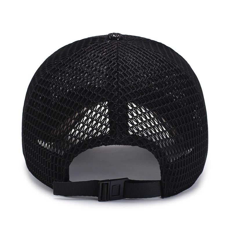 Hat Men's Summer Outdoor Baseball Cap Korean Version Sunscreen Sun Hat Summer Cold Hat Mesh Hat Sun Hat Peaked Cap