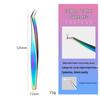Golden Feather Precision Eyelash Extension Tweezers Set