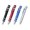 Portable 8 In 1 Aluminum Alloy Screwdriver Pen - Changeable Magnetic Bits For Easy Repairs & Disassembly Repair Tools