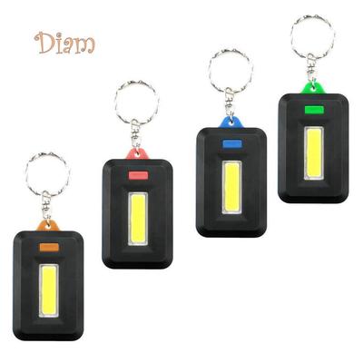 Prenosná mini COB LED baterka na kľúče CO&LO Vonkajšia kempingová horolezecká lampa