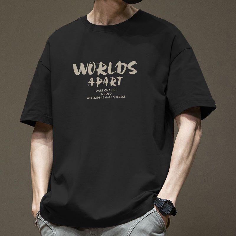Best-Selling Pure Cotton T-Shirt for Summer Casual Wear Sizes X - 4xl Loose Fit Multiple Colors Available
