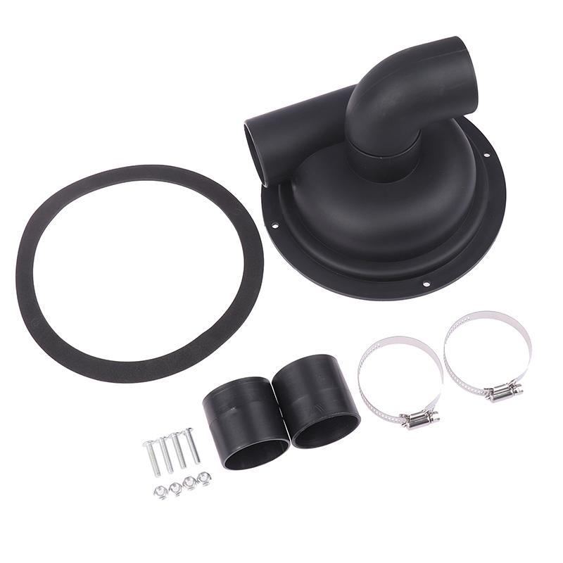 Циклон для пылесоса Пылесборник Пылесос для деревообработки Крышка циклонного сепаратора чёрный