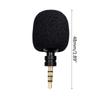 Portable Mini Microphone 3.5mm Aux Mono / Stereo / 4 Pole Flexural Bendable