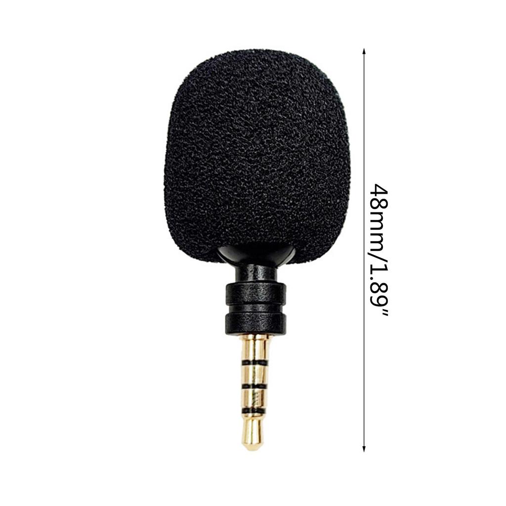 Portable Mini Microphone 3.5mm Aux Mono / Stereo / 4 Pole Flexural Bendable