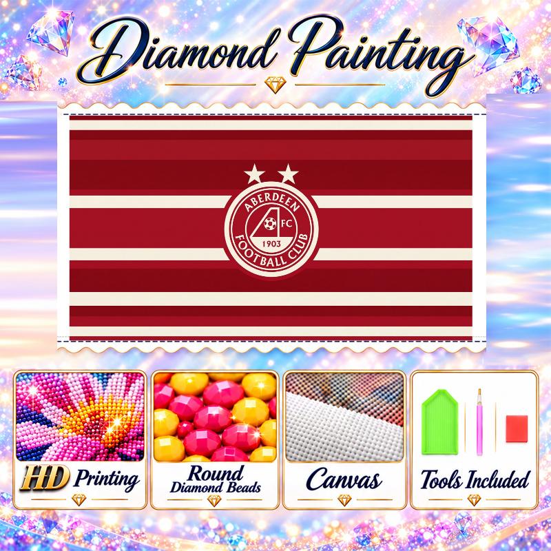 Aberdeen 5D Diamond Painting Kit DIY Full Drill Diamond Art Home Wall Decor