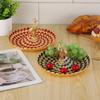 Luxury Golden Peacock Fruit Tray, Palace Banquet Dining Table Snack Cake Food Storage Salver, Holiday Wedding Decoration Props