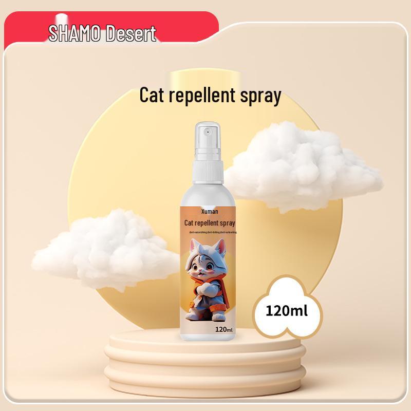 120ml No-Bite Pet Repellent Spray for Cats & Dogs