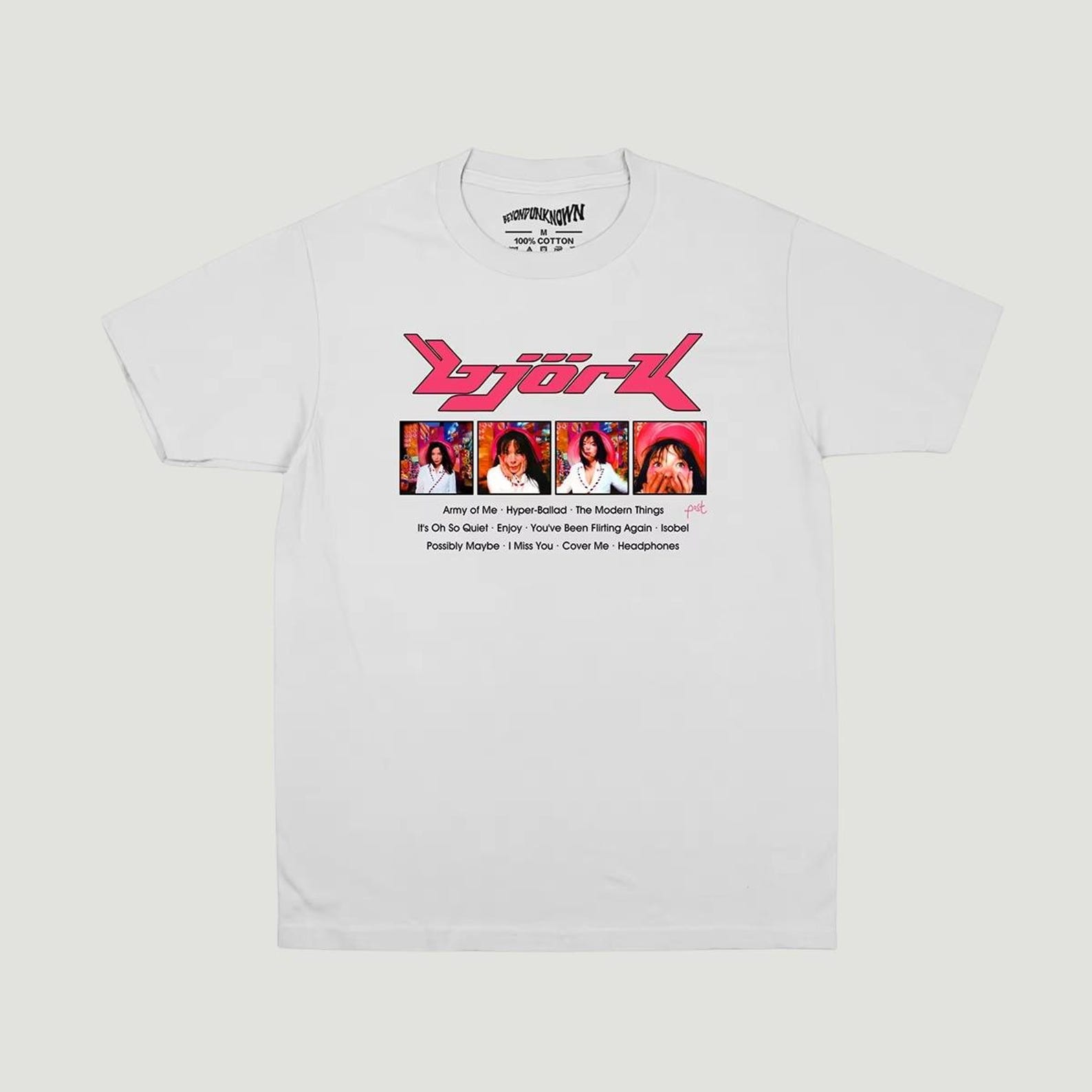 Björk T-Shirt, Alternative Art Pop Music Tee, Retro Experimental Pop Graphic Shirt, Vintage Indie Music Unisex Aesthetic Tee 3XL
