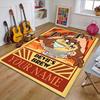 Custom Taz Mat Personalized Name, Polyester Washable Indoor Entryway Rug, Gift for Christmas, Easter, Thanksgiving Day