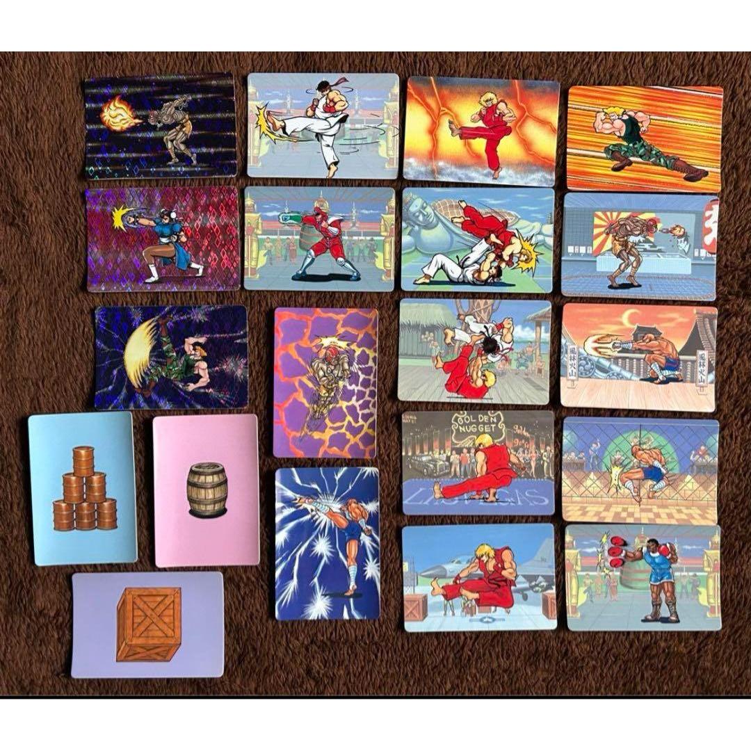 Street Fighter Barcode Battler compatible card with box
