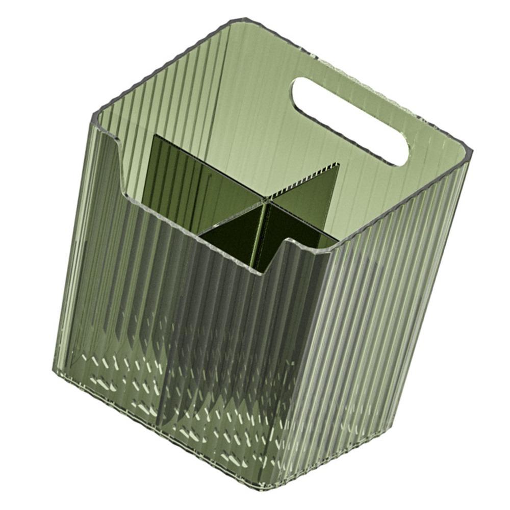 Multipurpose Bathroom Mirror Cabinet Organizer Cosmetic Divided Storage Box Bathroom