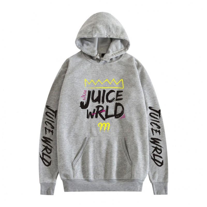 Juice WRLD Graphic Print Hooded Sweatshirt Unisex Oversized Streetwear Pullover Teens Fall