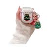 Cartoon quicksand Christmas gingerbread man Apple AirPodspro1 earphone cover 1st generation pendant 1st generation hard pro female