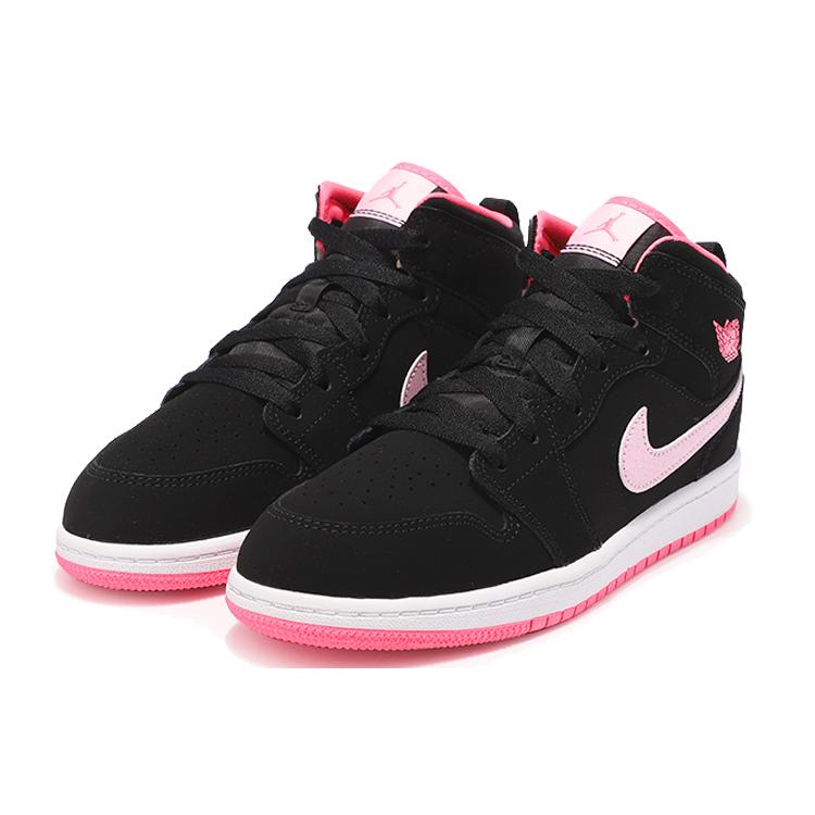 Jordan 1 Mid PS Black Digital Pink 640737-066