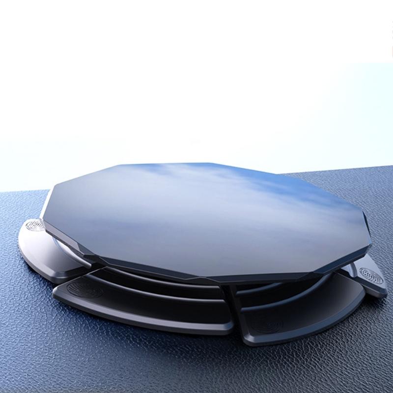 2PCS High Adhesion Suction Cup Pad Silicone Grip Disc Secure Phone Holder Base Mounting For Most Car Dashboard Designs